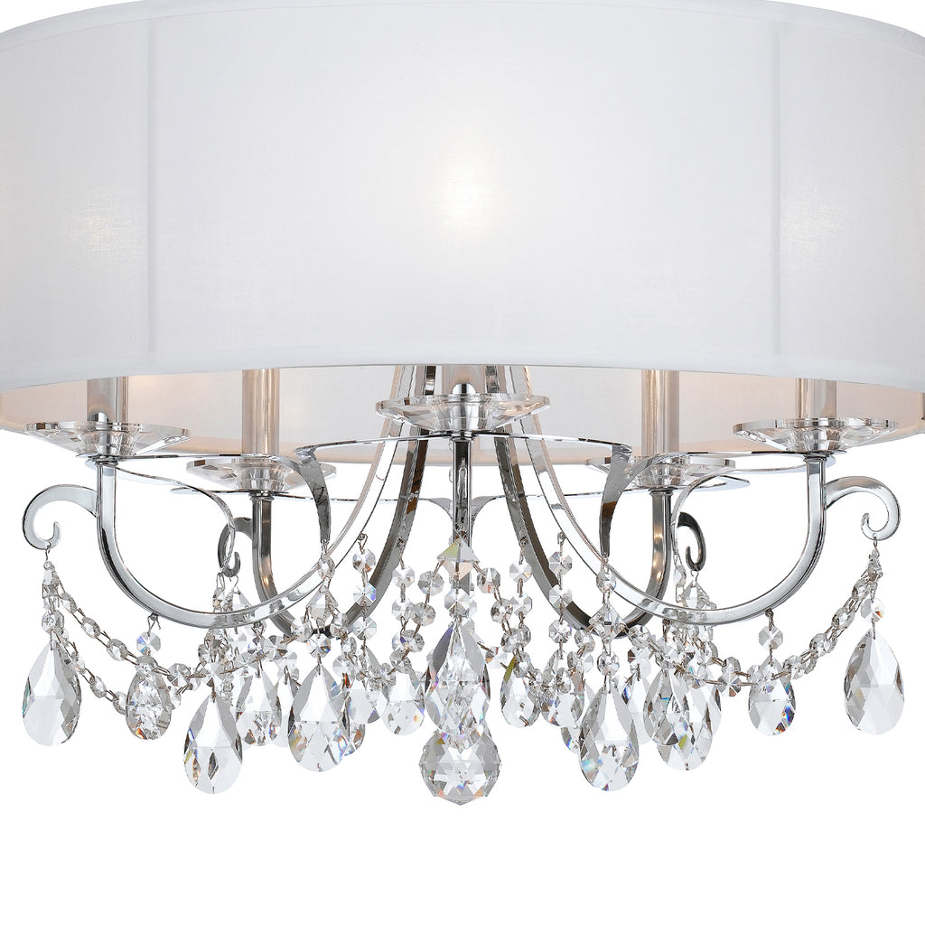 Crystorama Othello 24'' Chandelier in Polished Chrome - Additional View
