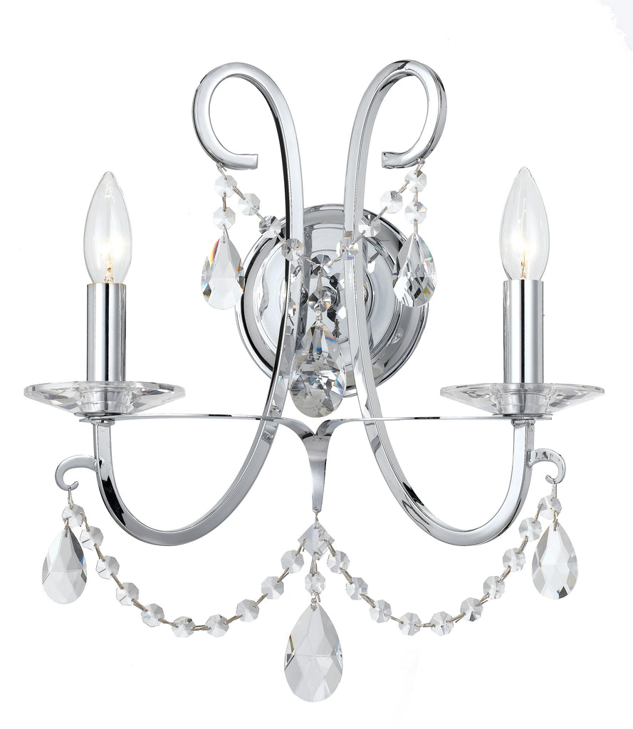 6822-CH-CL-MWP Othello 14'' Sconce | Main Image