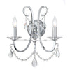 Crystorama Swarovski 14" Sconce in Polished Chrome - Additional View