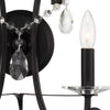 Crystorama-OPEN-BOX Othello 2 Light Sconce in Matte Black - Additional View