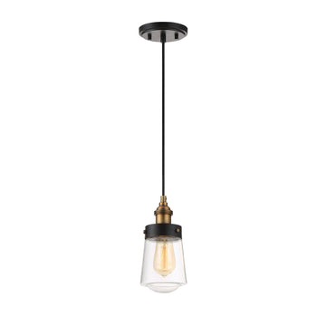 Vintage Black with Warm Brass