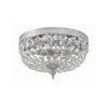 Crystorama Waltham 10'' Flush Mount in Polished Chrome - Additional View