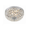 Crystorama Waltham 10'' Flush Mount in Polished Chrome - Additional View