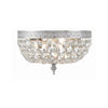Crystorama Waltham 10'' Flush Mount in Polished Chrome - Additional View
