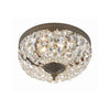 Crystorama Waltham 10'' Flush Mount in English Bronze - Additional View