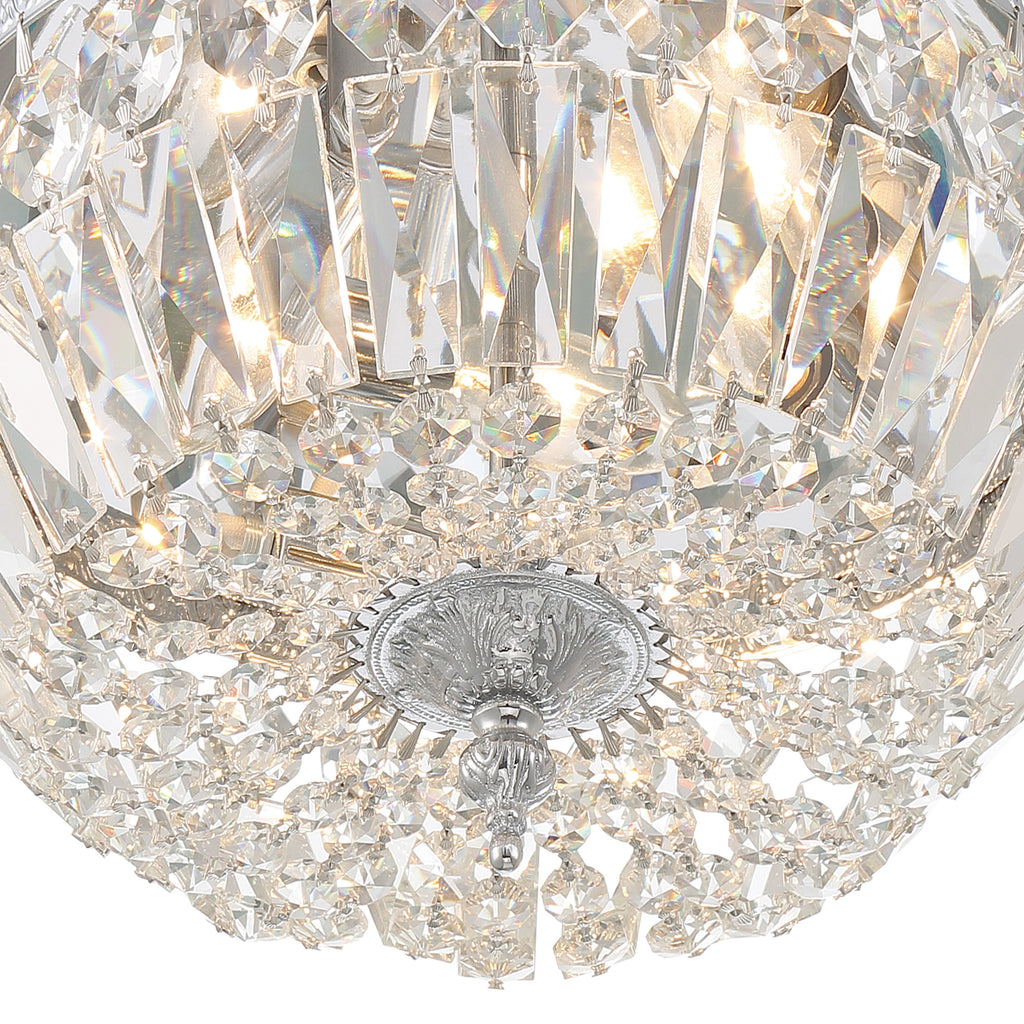 Crystorama Waltham 12'' Flush Mount in Polished Chrome - Additional View