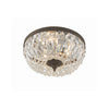 Crystorama Waltham 12'' Flush Mount in English Bronze - Additional View