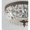 Crystorama Waltham 12'' Flush Mount in English Bronze - Lifestyle View