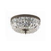 Crystorama Waltham 12'' Flush Mount in English Bronze - Additional View
