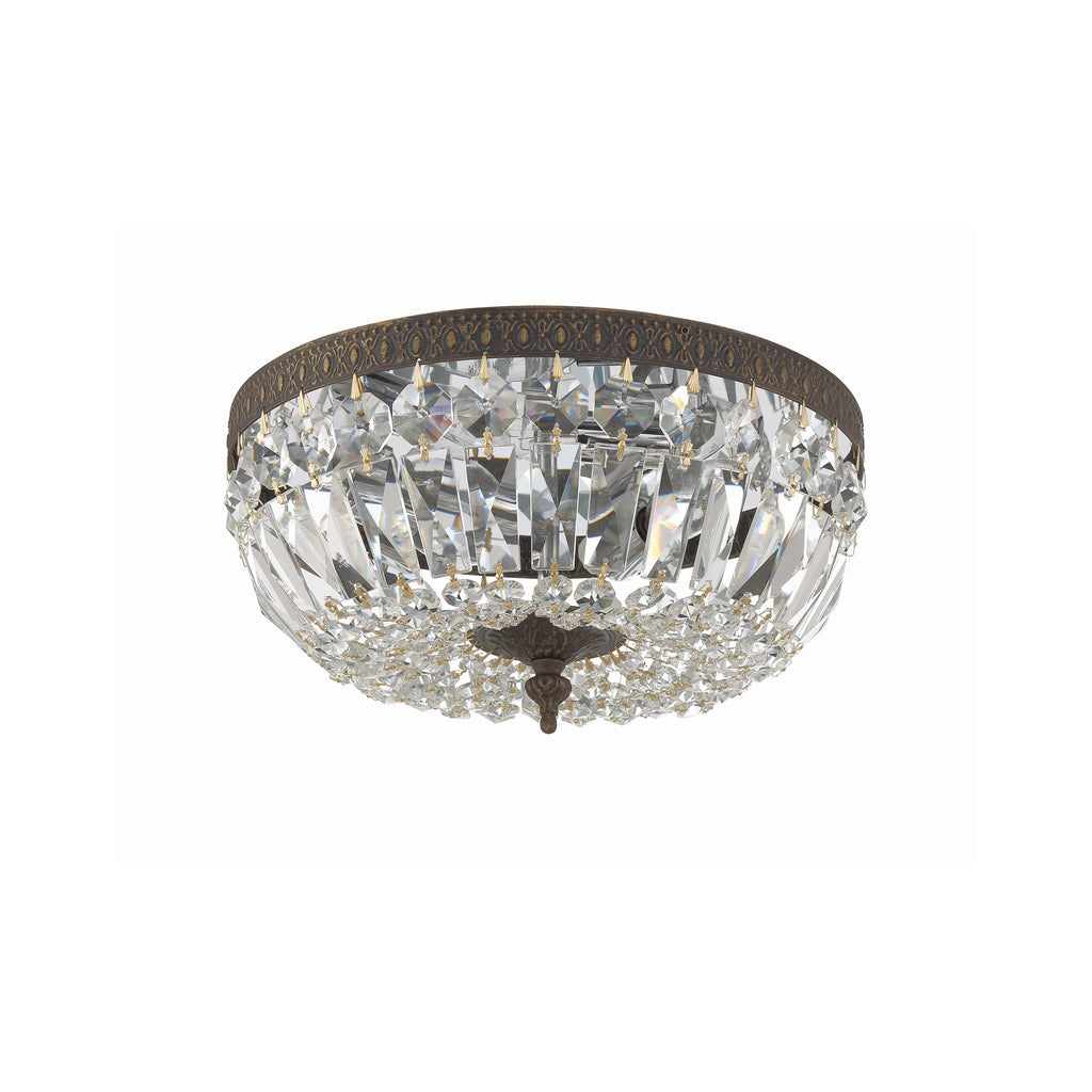 Crystorama Waltham 12'' Flush Mount in English Bronze - Additional View
