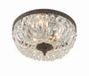 Crystorama Waltham 12'' Flush Mount in English Bronze - Additional View