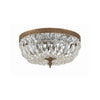 Crystorama Waltham 12'' Flush Mount in Olde Brass - Additional View