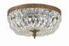 Crystorama Waltham 12'' Flush Mount in Olde Brass - Additional View
