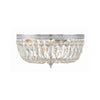 Crystorama Waltham 14'' Flush Mount in Polished Chrome - Additional View