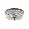 Crystorama Waltham 14'' Flush Mount in English Bronze - Additional View