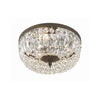 Crystorama Waltham 14'' Flush Mount in English Bronze - Additional View