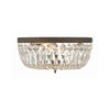 Crystorama Waltham 14'' Flush Mount in English Bronze - Additional View