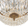 Crystorama Waltham 14'' Flush Mount in Olde Brass - Additional View