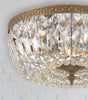 Crystorama Waltham 14'' Flush Mount in Olde Brass - Lifestyle View