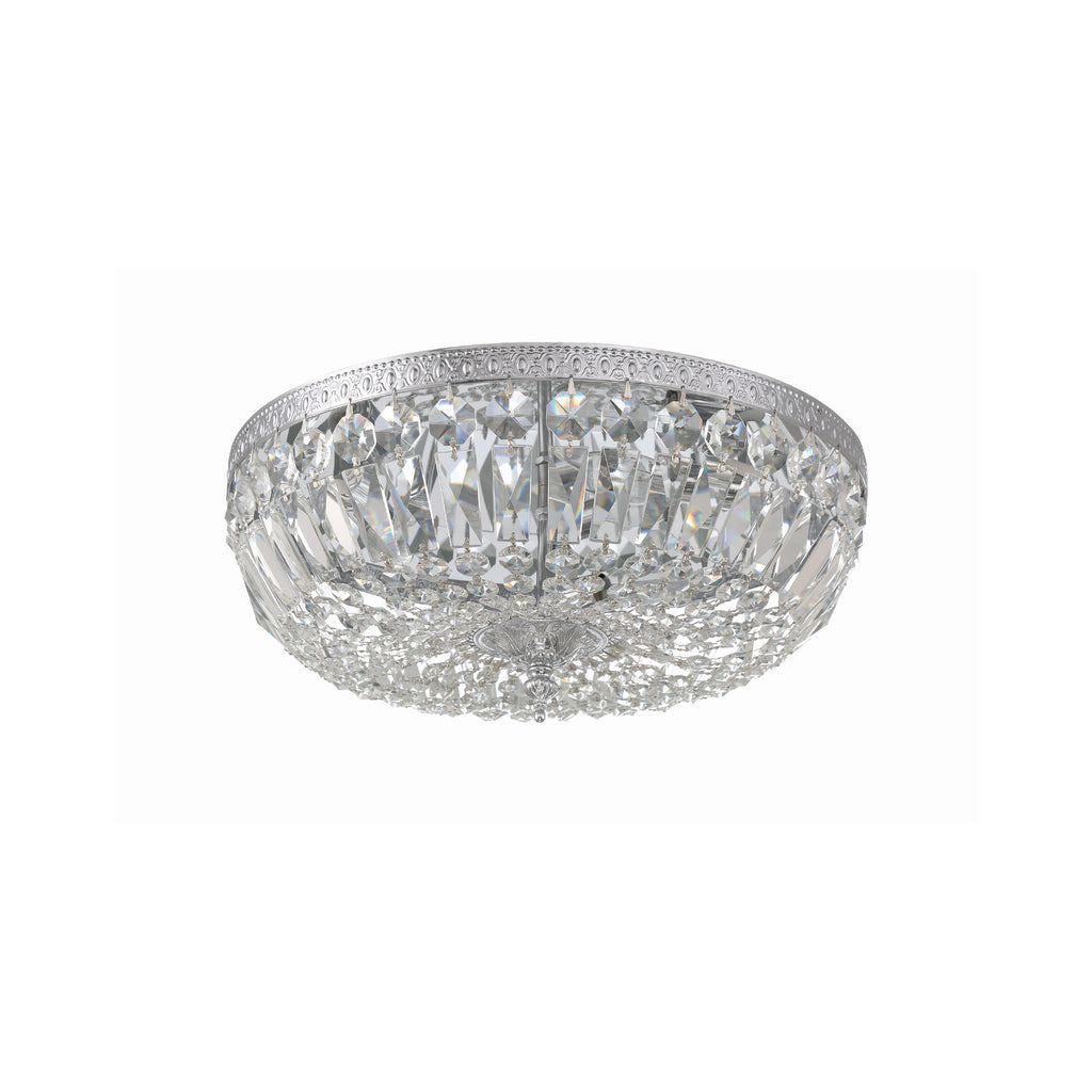 Crystorama Waltham 16'' Flush Mount in Polished Chrome - Additional View