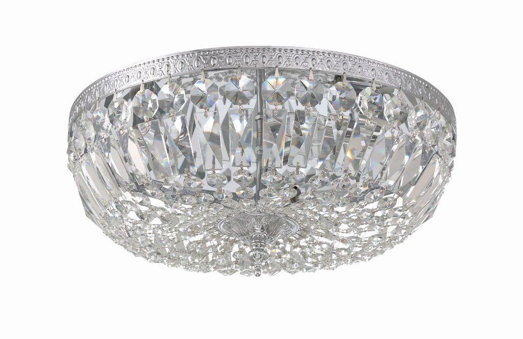 Crystorama Waltham 16'' Flush Mount in Polished Chrome - Additional View