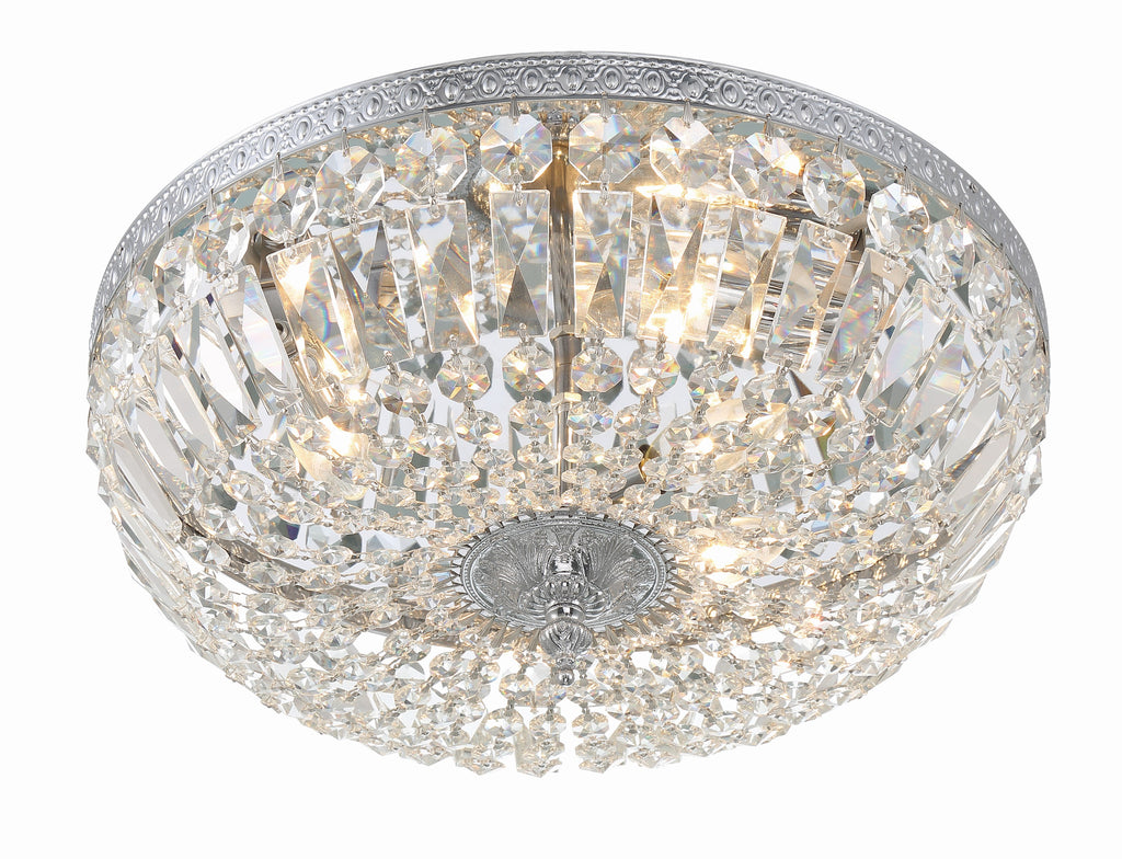 Crystorama Waltham 16'' Flush Mount in Polished Chrome - Additional View