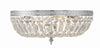 716-CH-CL-SAQ Ceiling Mount 3 Light Flush | Alternate Image