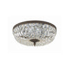 Crystorama Waltham 16'' Flush Mount in English Bronze - Additional View