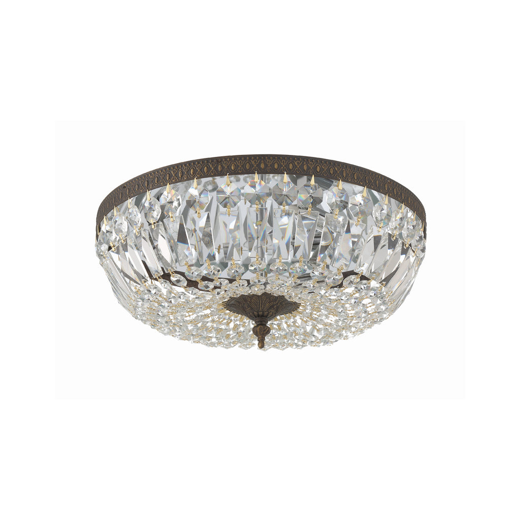 Crystorama Waltham 16'' Flush Mount in English Bronze - Additional View