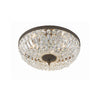 Crystorama Waltham 16'' Flush Mount in English Bronze - Additional View