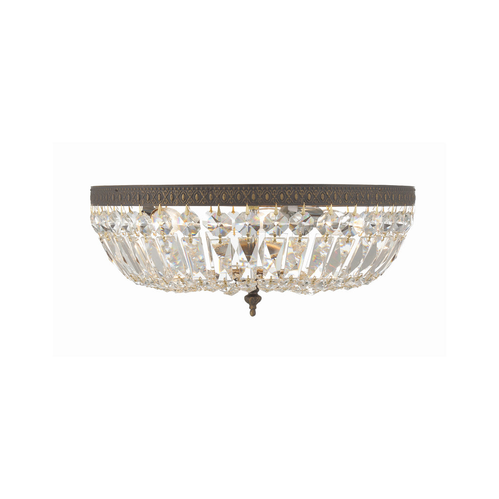 Crystorama Waltham 16'' Flush Mount in English Bronze - Additional View