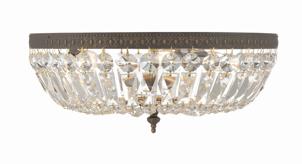 Crystorama Waltham 16'' Flush Mount in English Bronze - Additional View
