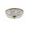 Crystorama Waltham 16'' Flush Mount in Olde Brass - Additional View