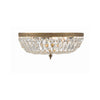 Crystorama Waltham 16'' Flush Mount in Olde Brass - Additional View