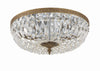 Crystorama Waltham 16'' Flush Mount in Olde Brass - Additional View