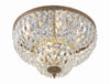 Crystorama Waltham 18'' Flush Mount in Olde Brass - Additional View