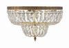 Crystorama Waltham 18'' Flush Mount in Olde Brass - Additional View