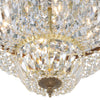 Crystorama Waltham 18'' Flush Mount in Olde Brass - Additional View