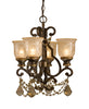 7504-BU-GT-MWP Norwalk 17'' Chandelier | Main Image