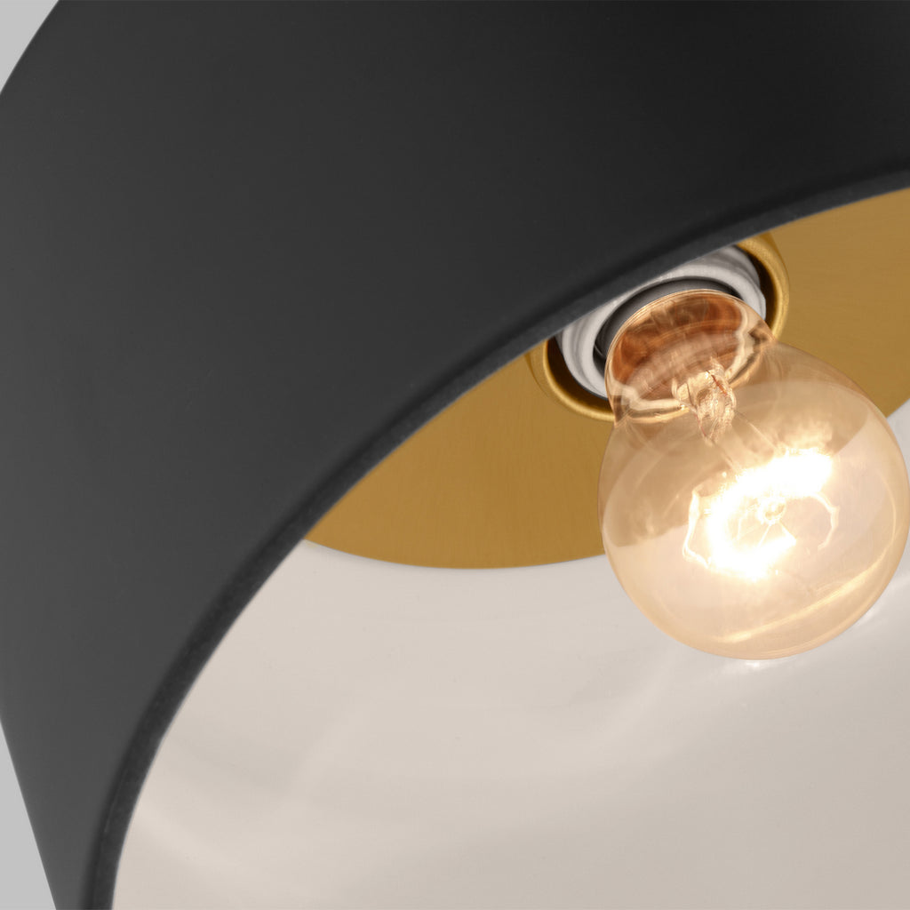 7505401-112 Malone 1 Light Semi Flush | Alternate Image