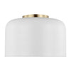 7505401-115 Malone 1 Light Semi Flush | Main Image