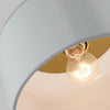 7505401-118 Malone 1 Light Semi Flush | Alternate Image