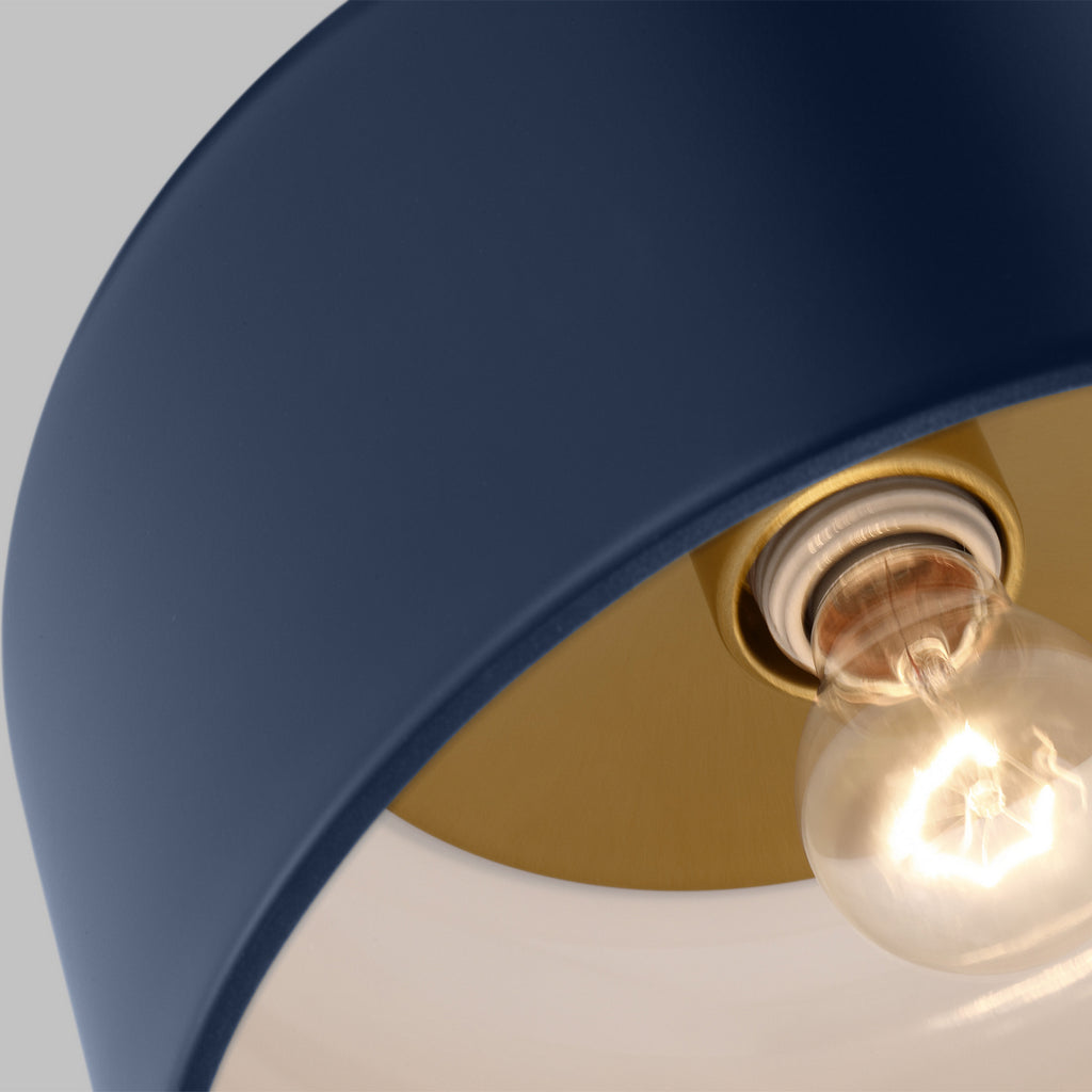 7505401-127 Malone 1 Light Semi Flush | Alternate Image