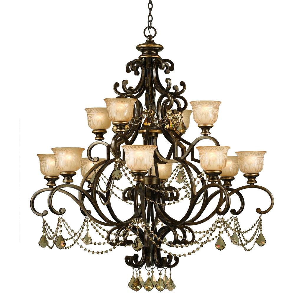 7512-BU-GT-MWP Norwalk 48'' Chandelier | Main Image