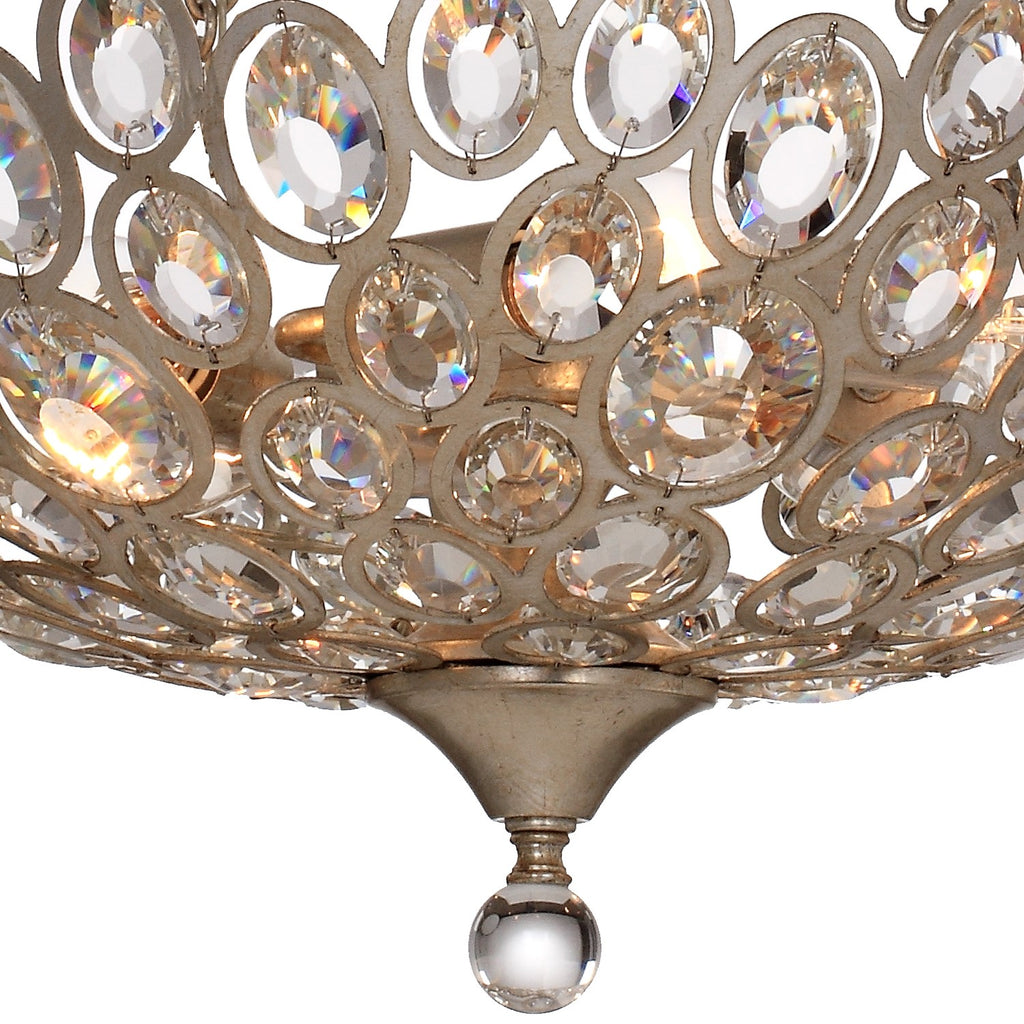 7584-DT Sterling 3 Light Chandelier | Alternate Image