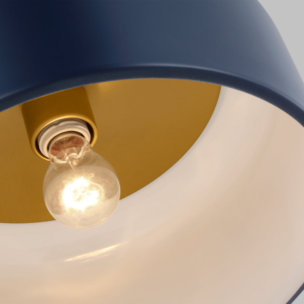 7605401-127 Malone 1 Light Flush | Alternate Image