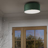 7705401-145 Malone 1 Light Flush | Lifestyle Image