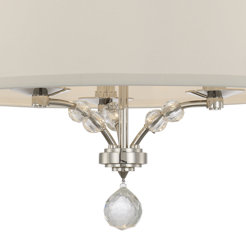 8005-PN_CEILING Mirage 3 Light Semi Flush Mount | Alternate Image