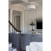 Crystorama Mirage 30'' Chandelier in Polished Nickel - Lifestyle View