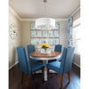 Crystorama Mirage 30'' Chandelier in Polished Nickel - Lifestyle View